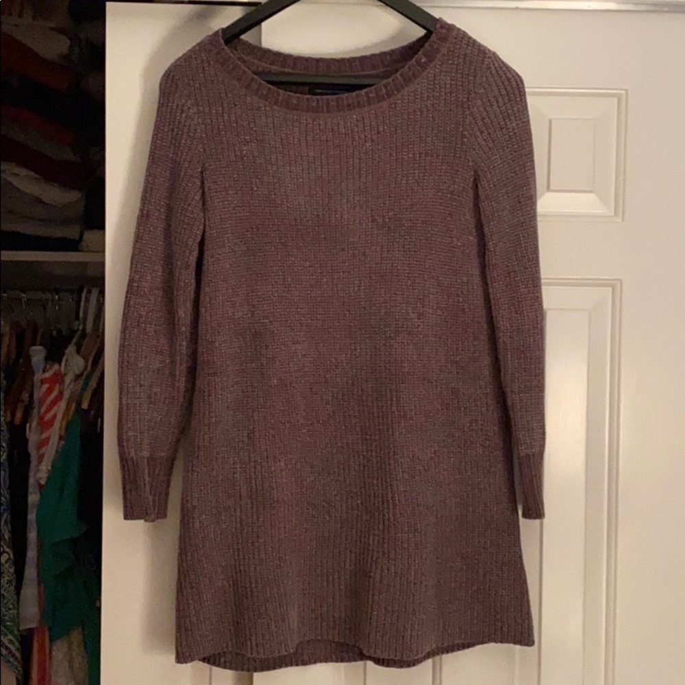 American eagle chenille sweater dress